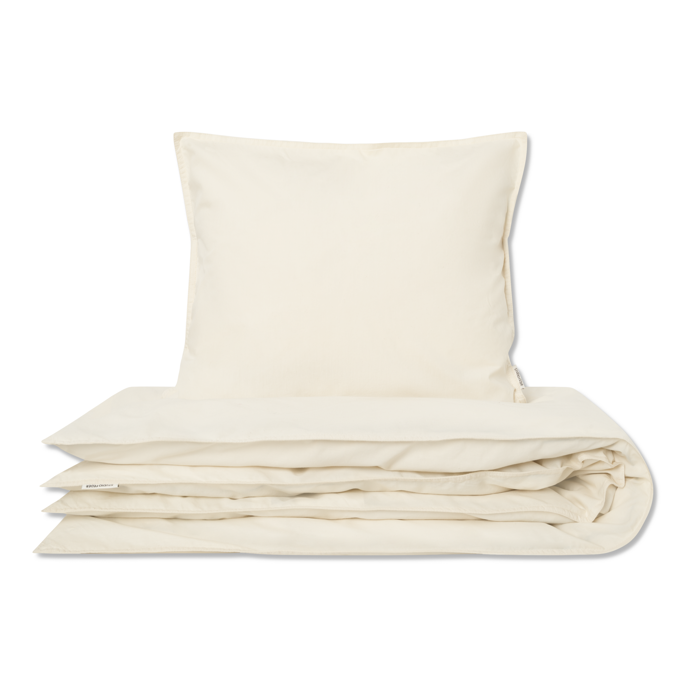 Percale sengesæt - Ivory